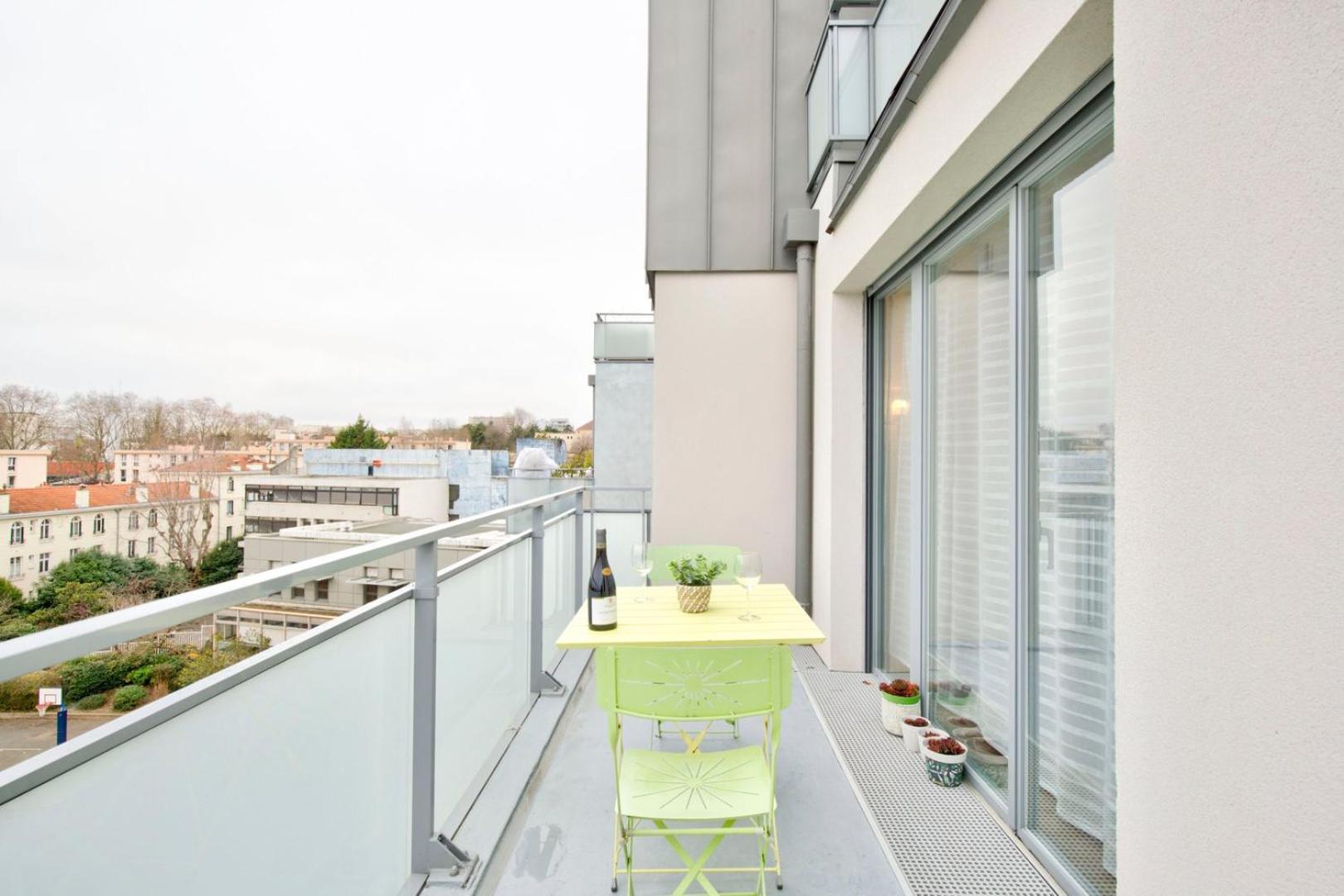 Le Perfectionniste - Spacieux Logement Terrasse Avec Parking 卡尚 外观 照片